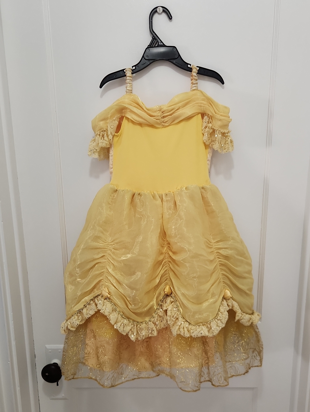 Disney Parks Child's Beauty and the Beast Belle Dress Costume - Picture 4 of 15